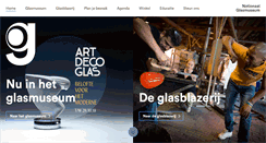 Desktop Screenshot of nationaalglasmuseum.nl